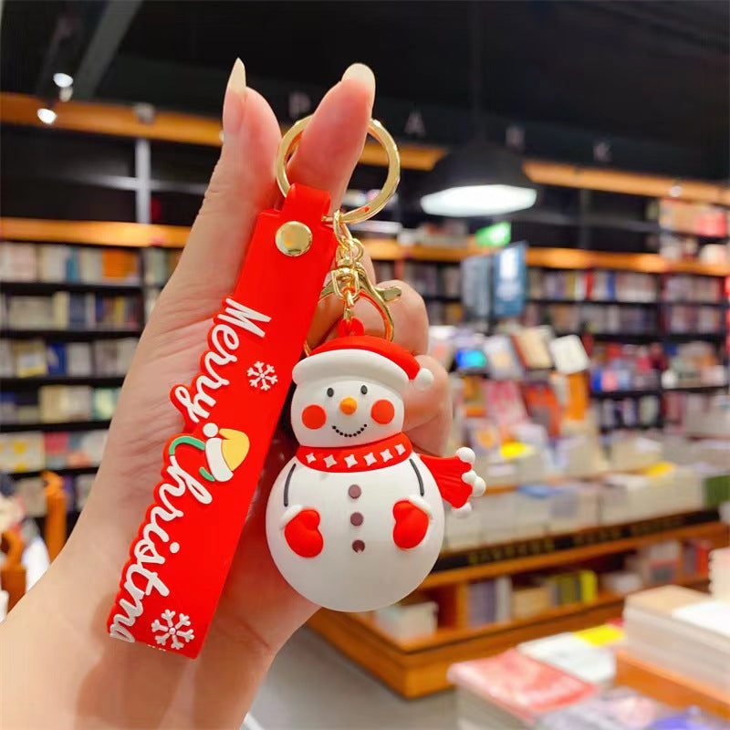 Chiave dell'automobile del pendente del portachiavi sveglio del fumetto all'ingrosso