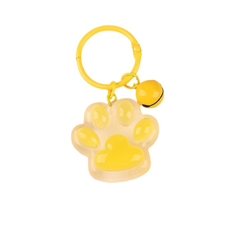 Wholesale Cute Luminous Cat Claw Creative Keychains ACC-KC-YiNian002