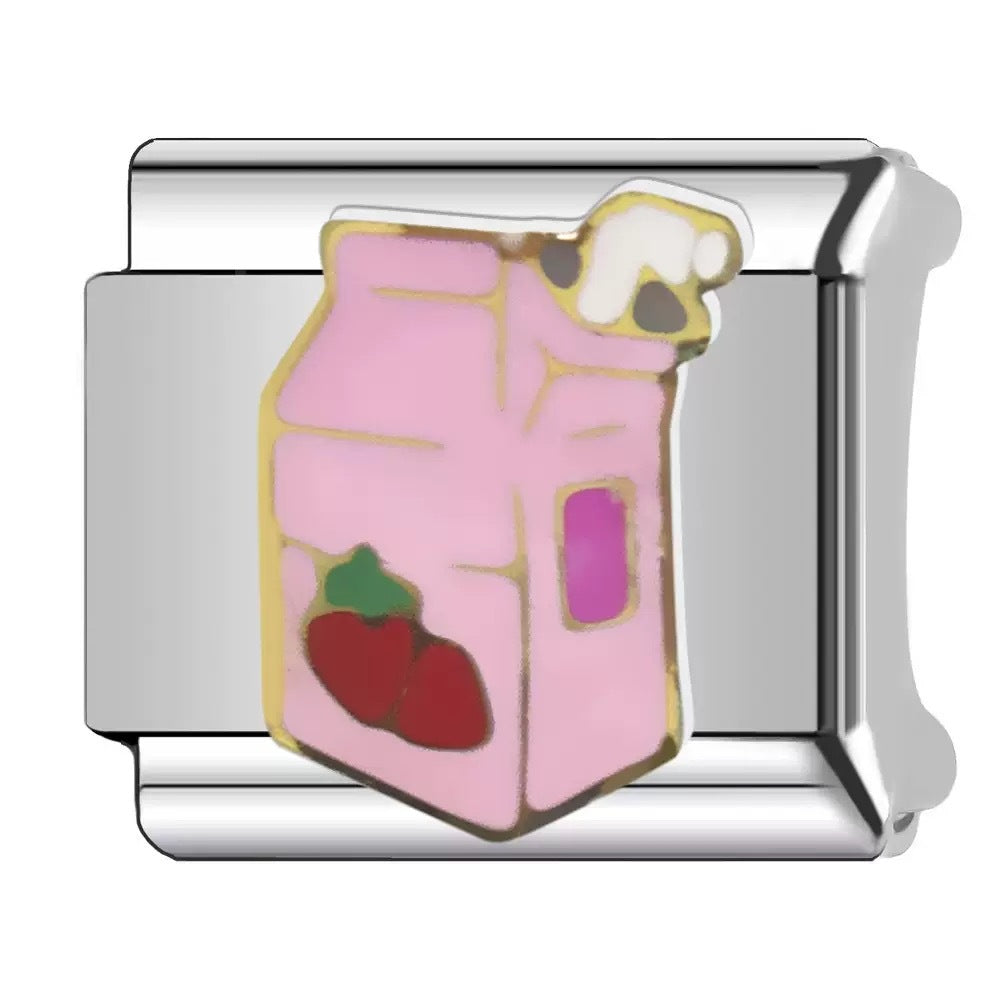 Wholesale Italian Charm Bracelet 9mm DIY Splicing Cute Cartoon Stainless Steel Composable Bracelet