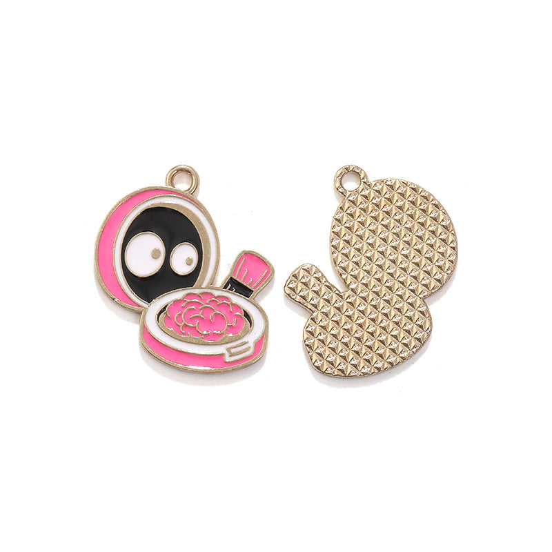 Wholesale  Pink Series Zinc Alloy Pendant DIY Phone Chain Jewelry Accessory for Party
