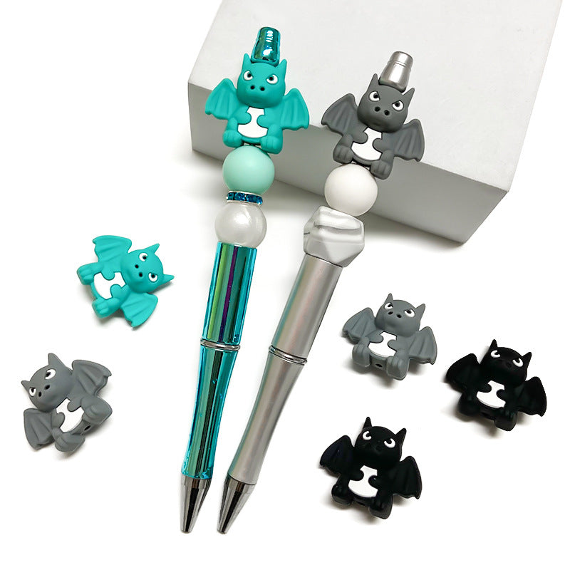 Wholesale 10pcs Cartoon Little Dragon Focal Beads DIY Bead Accessories ACC-BDS-WDX126