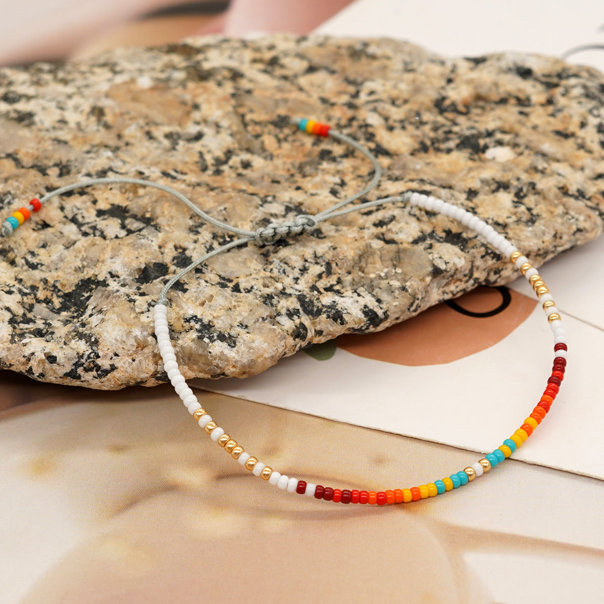 Wholesale Bohemian Style Indian Latin American Native Tribe Miyuki Small Bracelet ACC-BT-GWL006