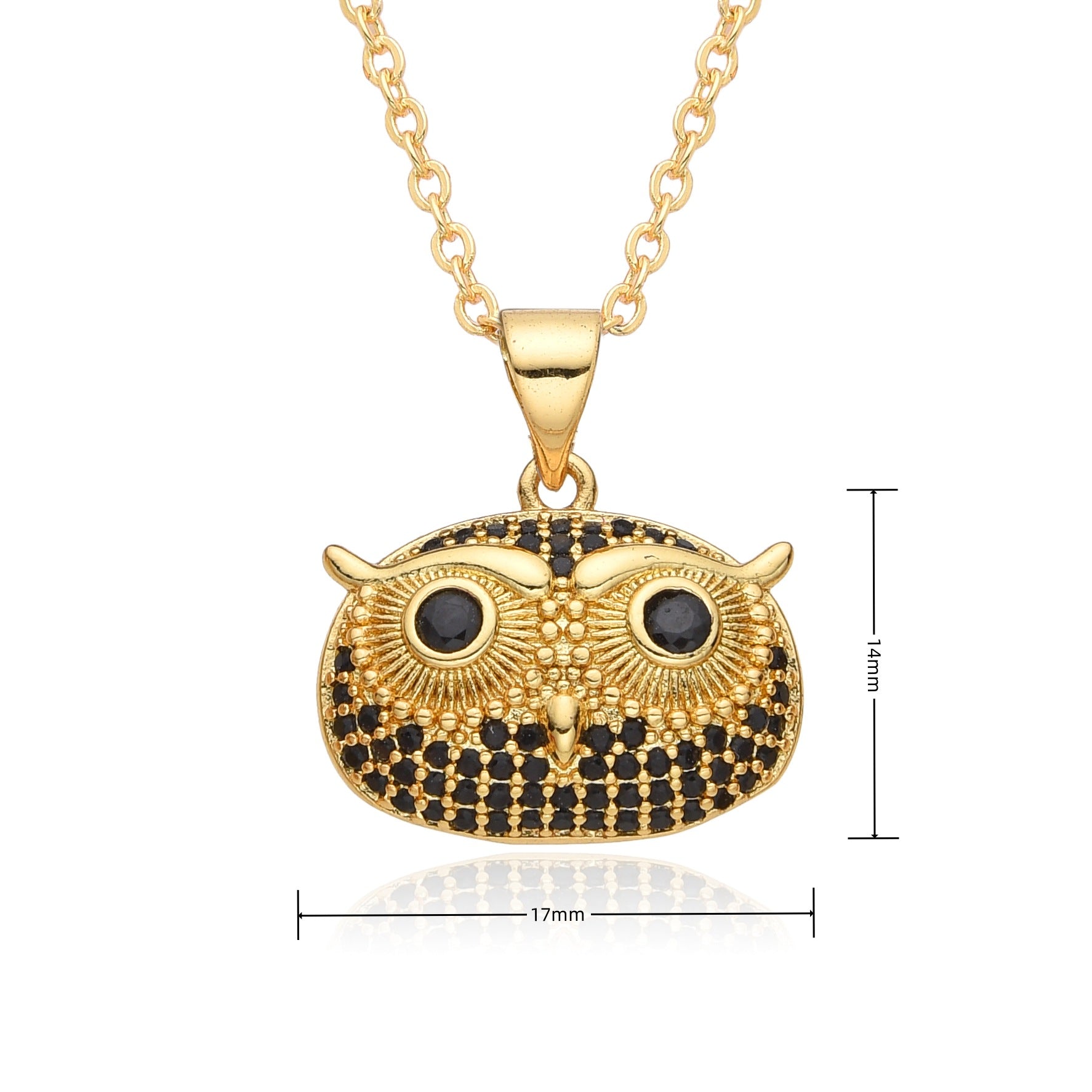 Wholesale  fashion personality Dragonfly panda necklace