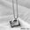 Wholesale titanium steel triangle square pendant geometric necklace