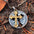 Wholesale  Retro Cross Pendant Necklace Two-Color Cross Necklace