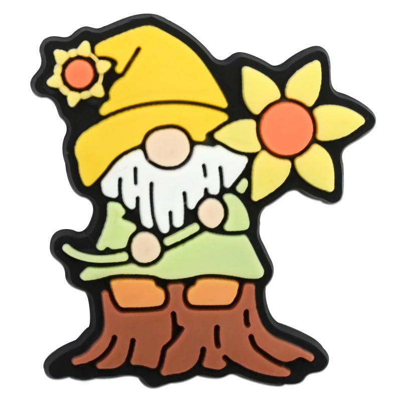 Wholesale Random 100pcs Cartoon Goblin Series Shoes Accessories Shoes Charms