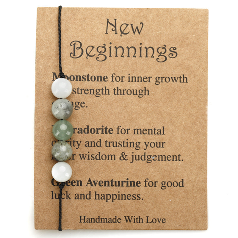 Wholesale Beaded Stone Bracelet  Glitter Stone Green Aventurine Ring Keychain