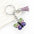 Wholesale  Colorful Spotted Butterfly Keychain