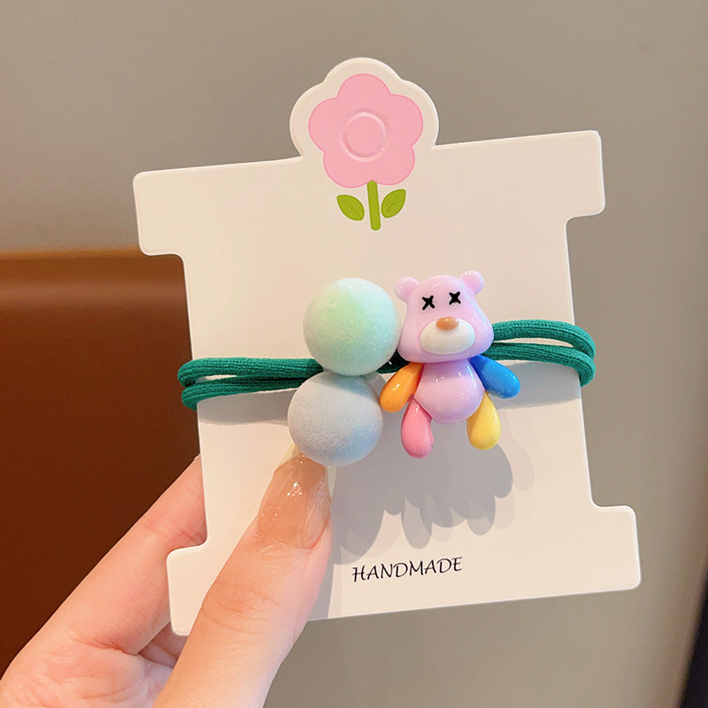 Wholesale Children's Cartoon Bear Candy Color Hair Band ACC-HS-Yint003