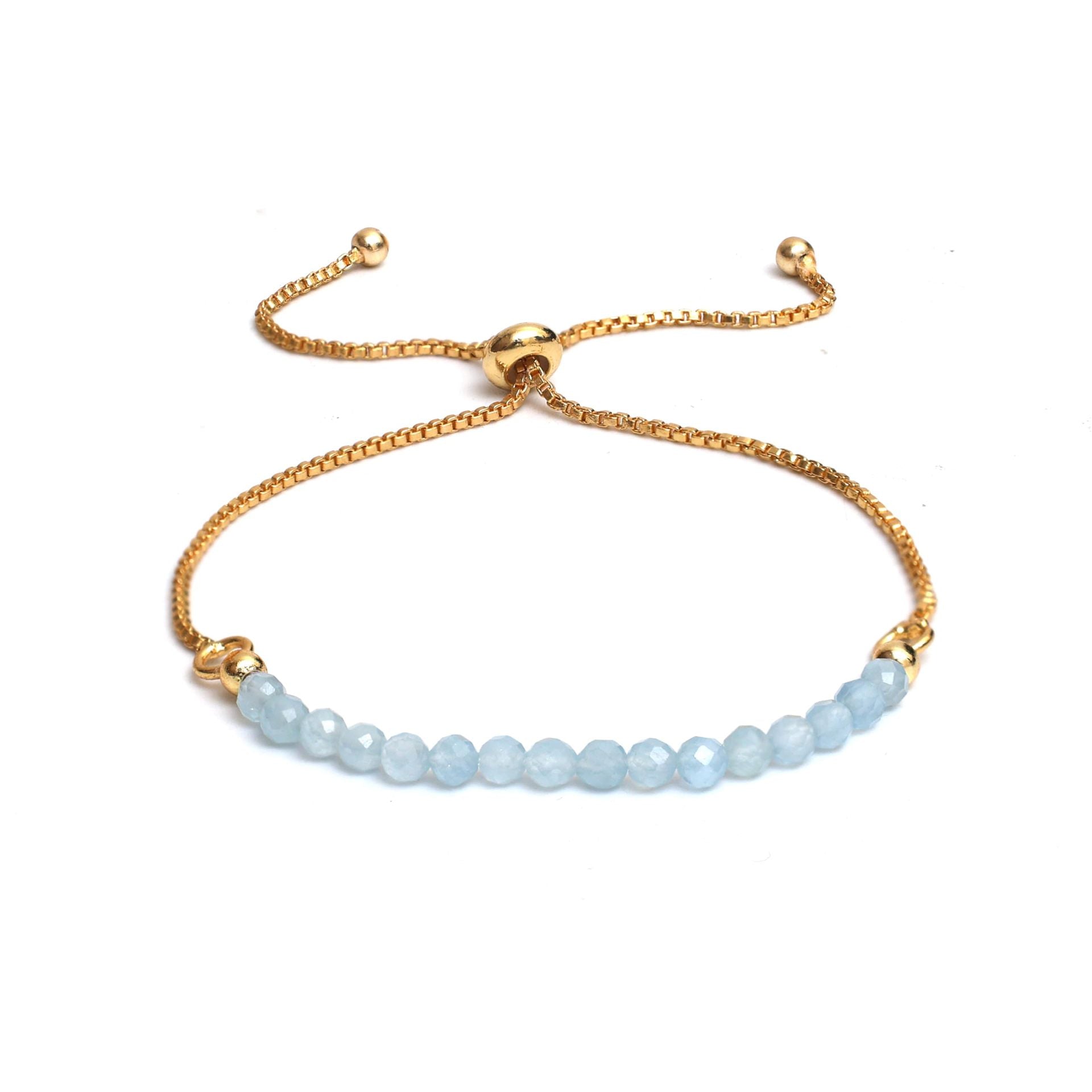 Wholesale Adjustable Gold Plated Chain Bracelet