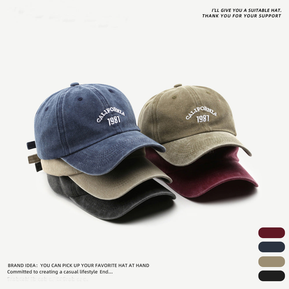 Wholesale Vintage Washed Grey Distressed Baseball Cap ACC-HT-Yizhan002
