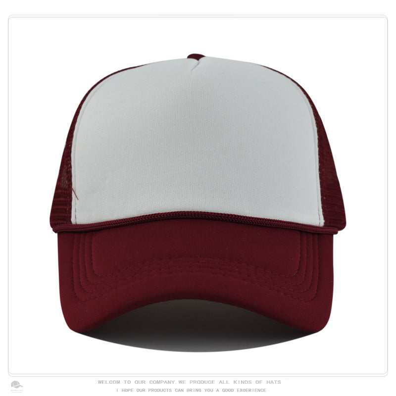 Wholesale Sponge plate printed embroidered rope men' s baseball cap Hat