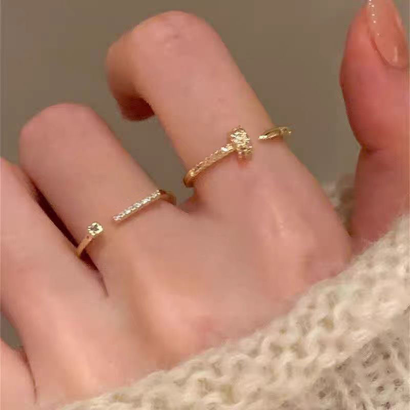 Wholesale Zircon Stacked Wear Ring