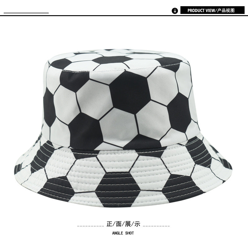 Wholesale Graffiti Fisherman Hat M Printed Hat Double-sided Bucket Hat