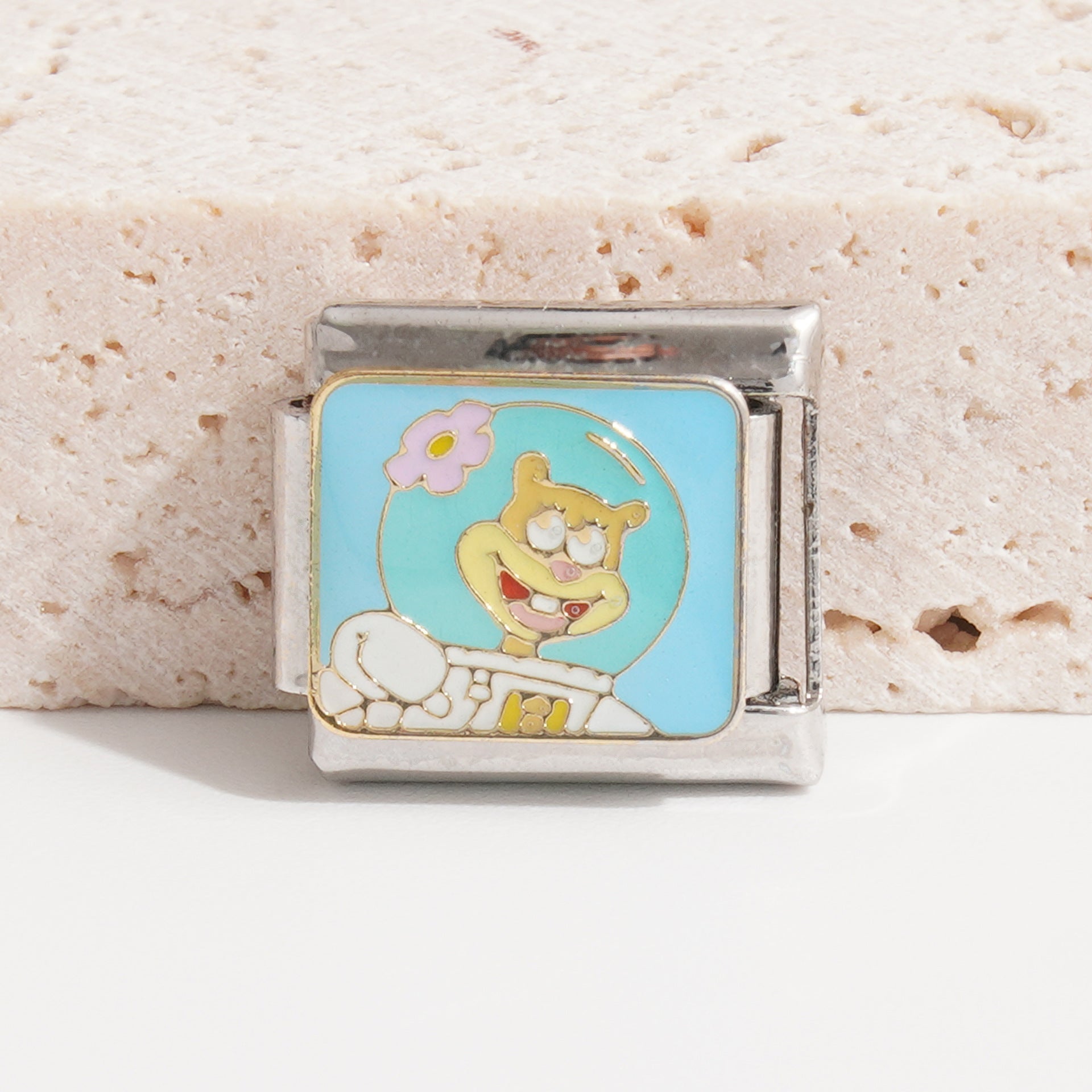 Wholesale Italian Charm Bracelet 9mm DIY Splicing Cute Creative Stainless Steel Composable Bracelet