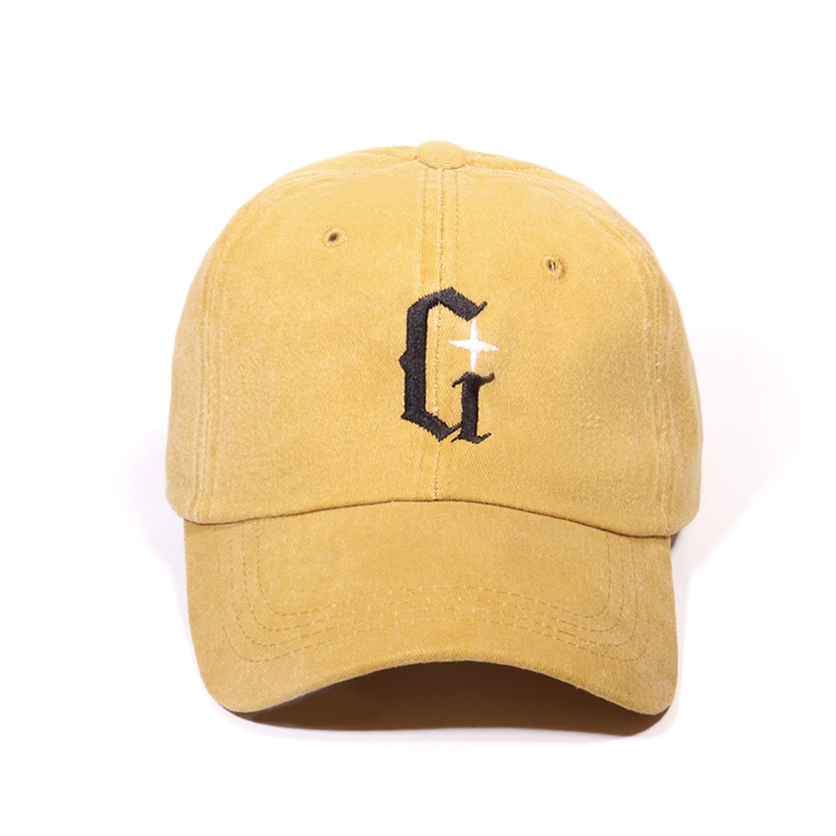 Wholesale Washed letter print baseball cap