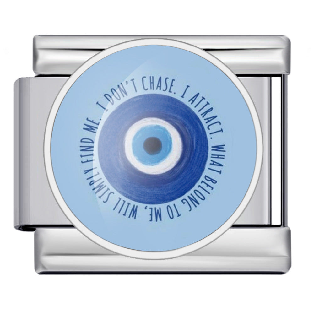 Wholesale  Italian Charm Bracelet 9mm DIY elastic personalized  Creative Stainless Steel Composable Bracelet