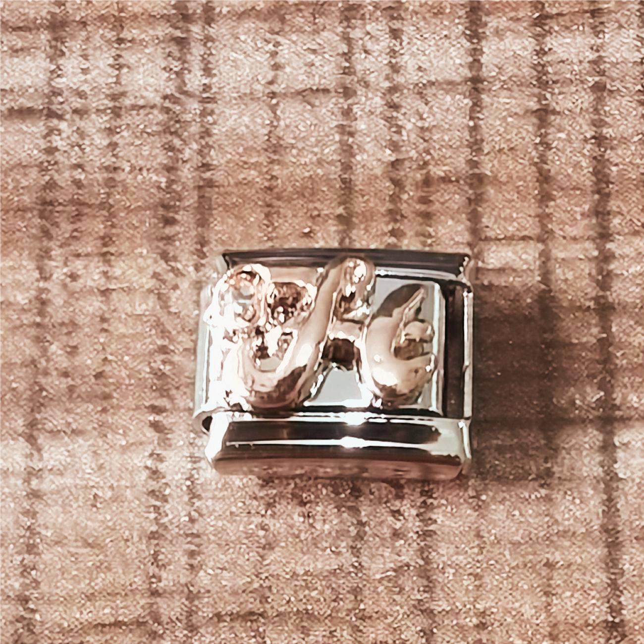 Wholesale Italian Charm Bracelet 9mm DIY Splicing Removable Stainless Steel Letter Composable Bracelet ACC-BT-XY067