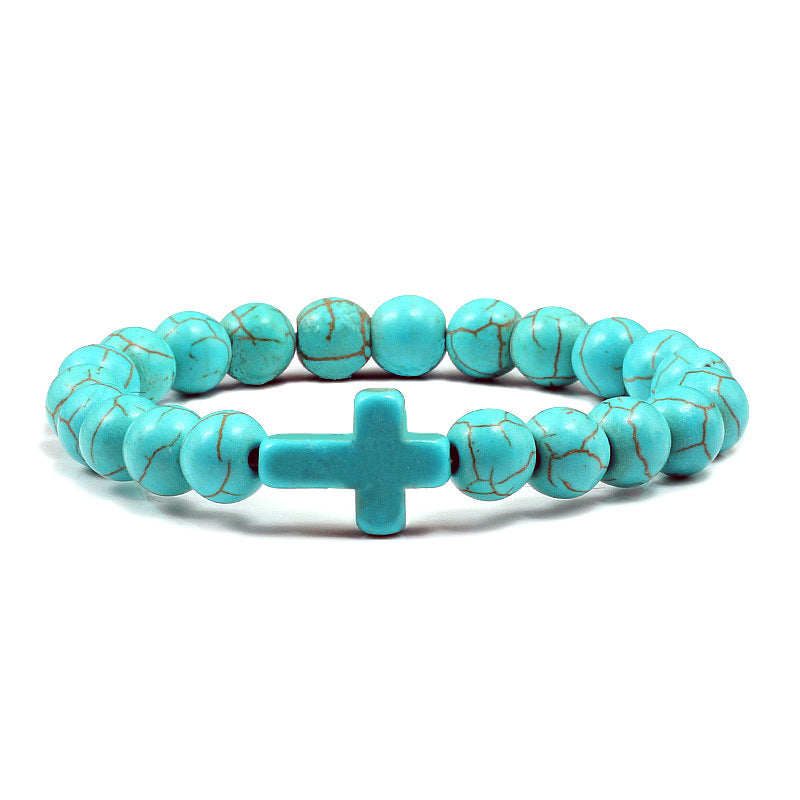 Wholesale Turquoise Beaded Bracelet Beach Turtle Design Travel Commemoration Gift