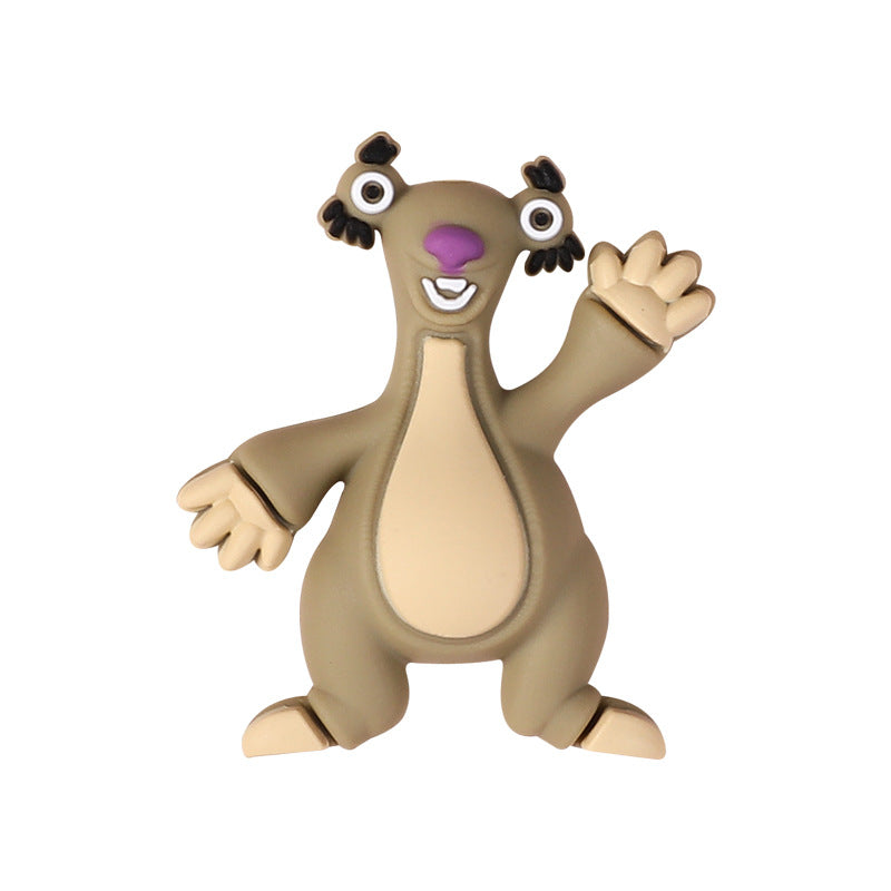 Wholesale 20pcs Cartoon Animal Focal Beads DIY Bead Accessories