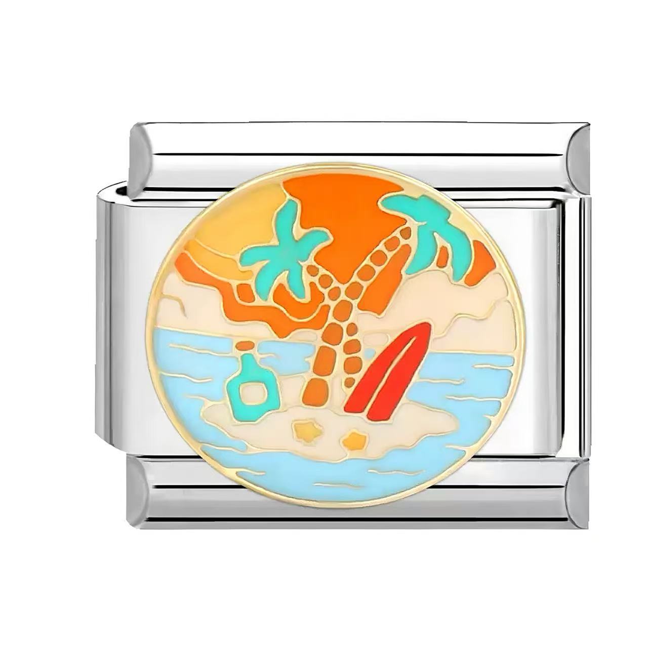 Wholesale DIY Modular Bracelet with Letter Charms for Everyday Wear Fashion Accessory