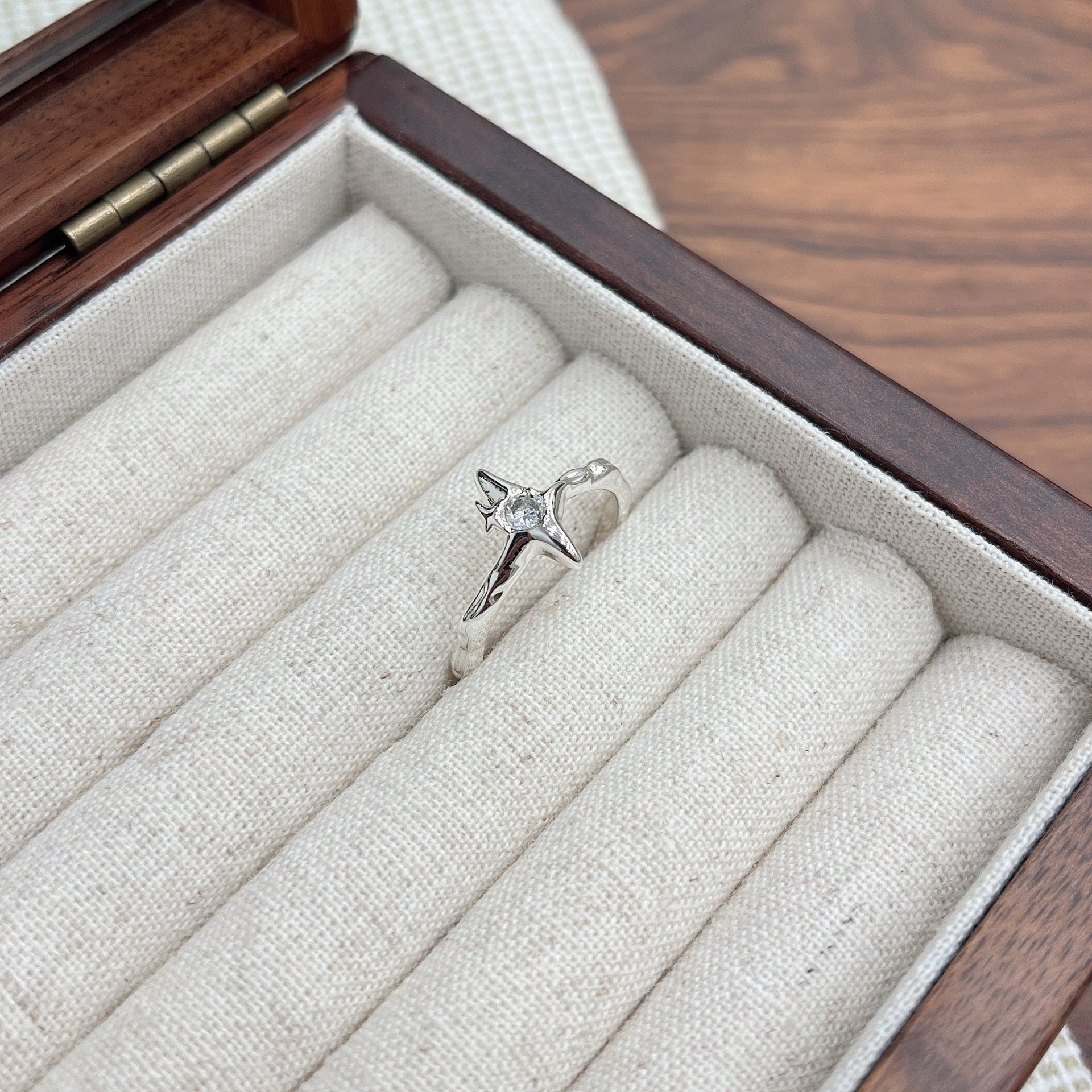 Wholesale Irregular Hollow Opening Ring