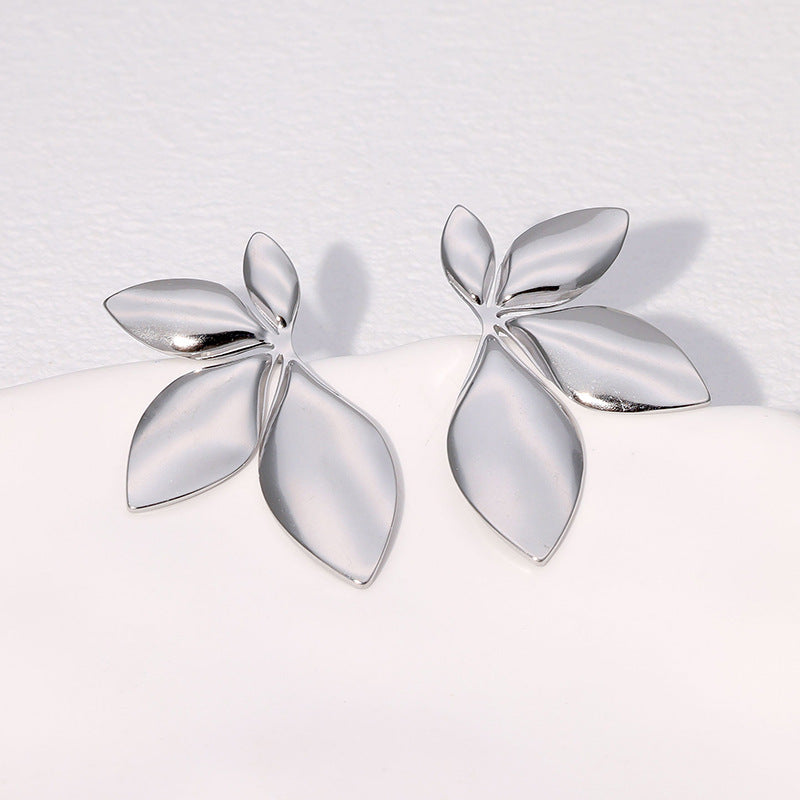 Wholesale Stainless Steel Geometry Earrings