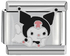 Wholesale 9mm Italian Charm Starter Bracelets DIY square Single Section Creative Stainless Steel Composable Bracelet