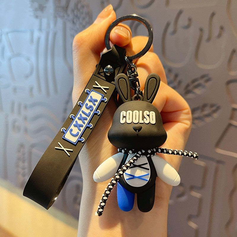 Wholesale Bow Bear PVC Soft Keychain Cute Keychain ACC-KC-YiDa004