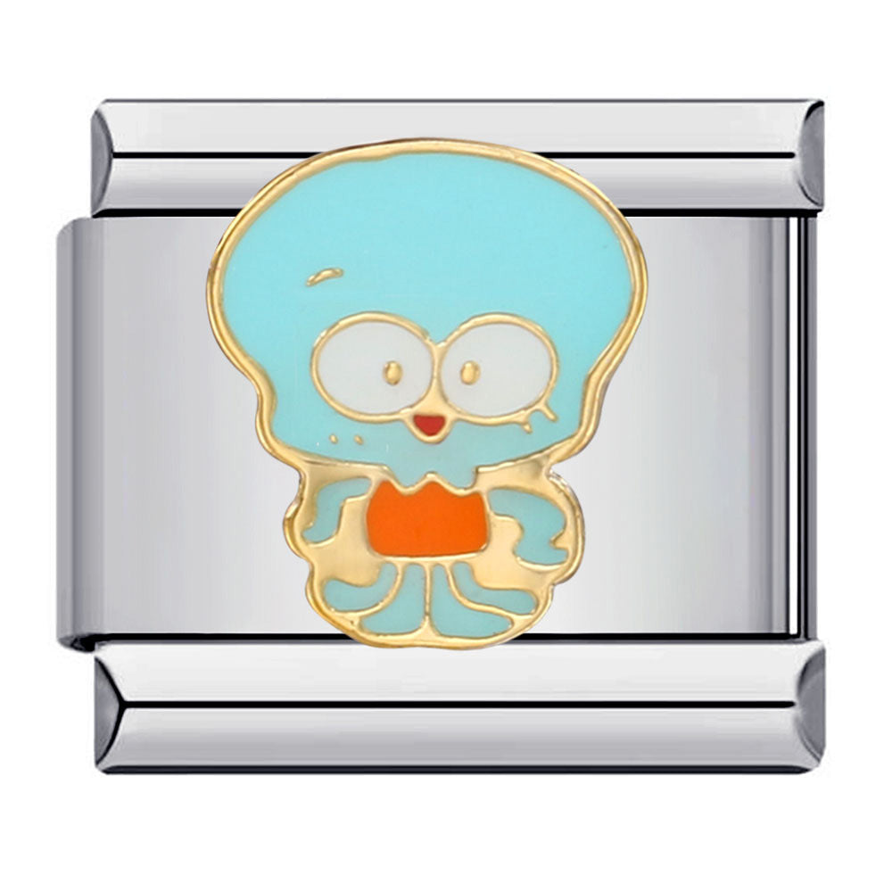 Wholesale Italian Charm Bracelet 9mm DIY Splicing Removable Classic Cartoon Character Stainless Steel Composable Bracelet