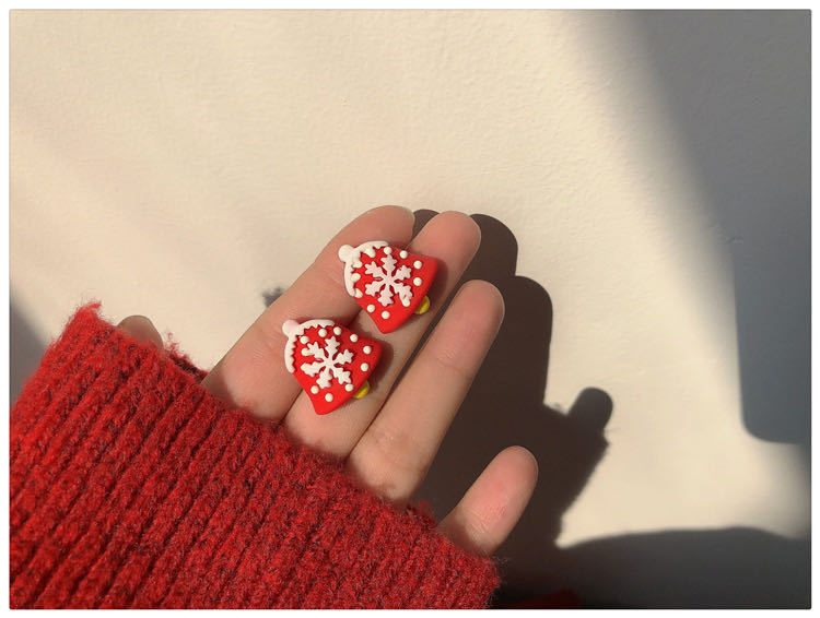 Wholesale Christmas  Snowman Elk Resin Earrings