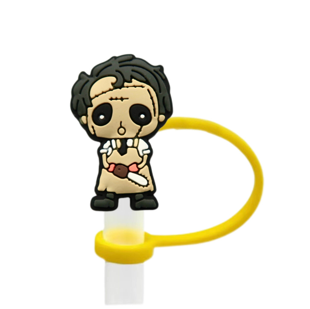 Wholesale 10pcs  Silicone  Straw Cover Straw Tube Cap