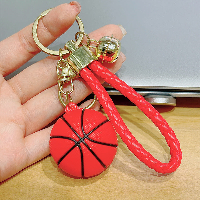 Wholesale Basketball Silicone Keychain ACC-KC-QiHang001