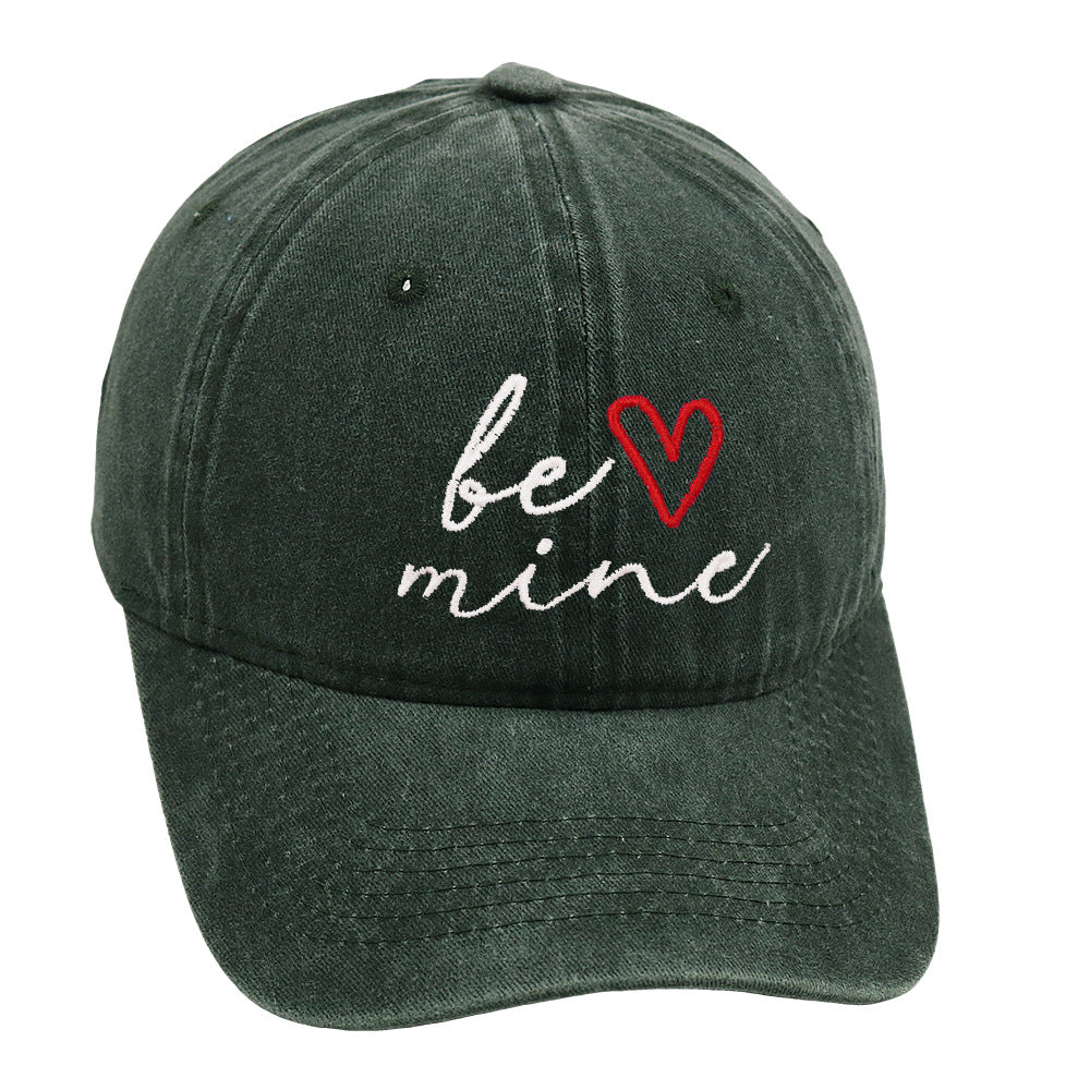 Wholesale Valentine's Day Embroidered Couple Baseball Caps