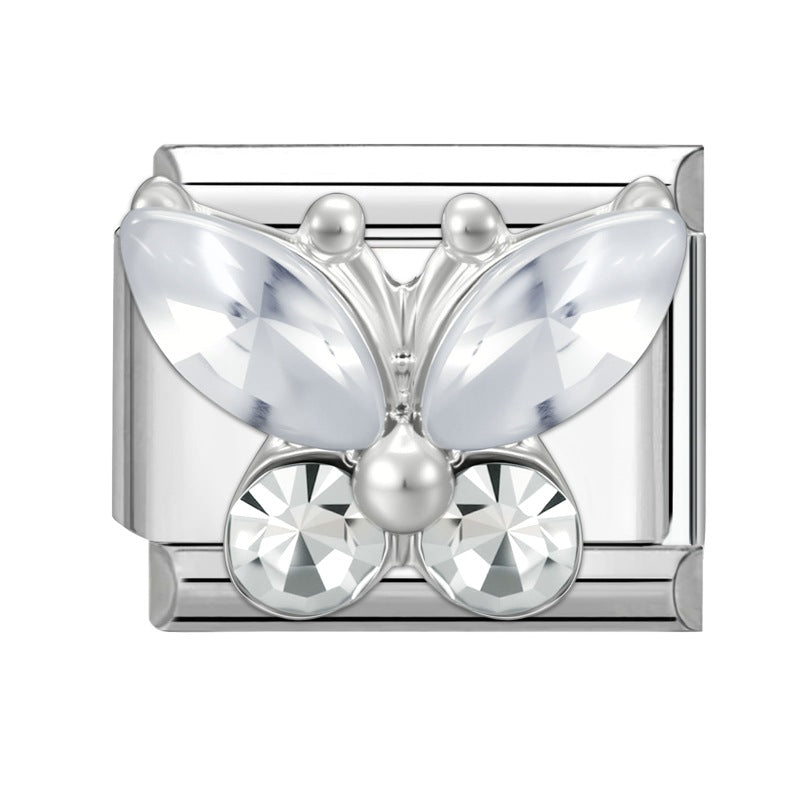 Wholesale Italian Charm Bracelet 9mm DIY Splicing Cute Creative Stainless Steel Composable Bracelet