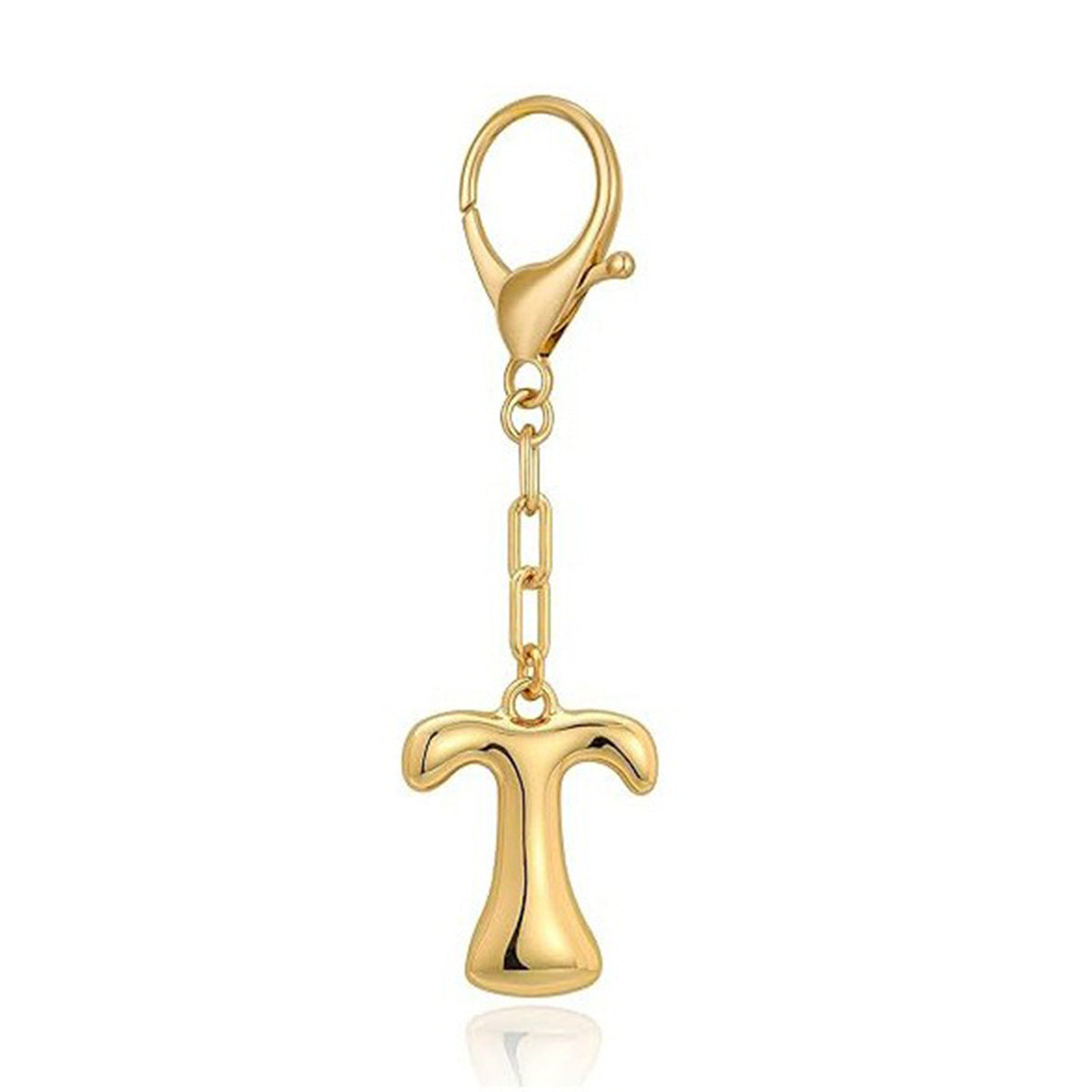 Wholesale 26 Bubble Letter Metal English Letter Keychain