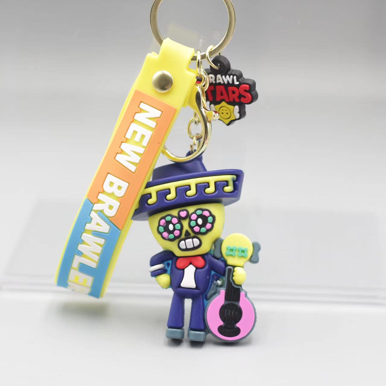 Wholesale Cartoon Doll Anime PVC Silicone Keychain Cute Keychain ACC-KC-QiLi001