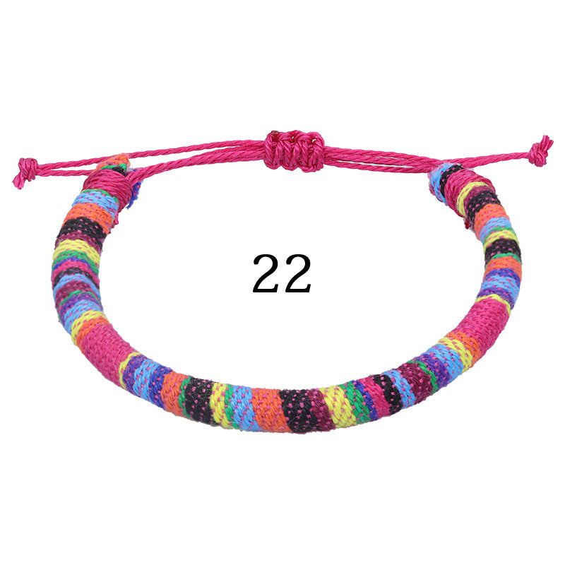 Wholesale Bohemian Ethnic Style Handmade Woven Bracelet