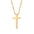 Wholesale  smooth stainless steel cross accessories hip-hop men's necklace