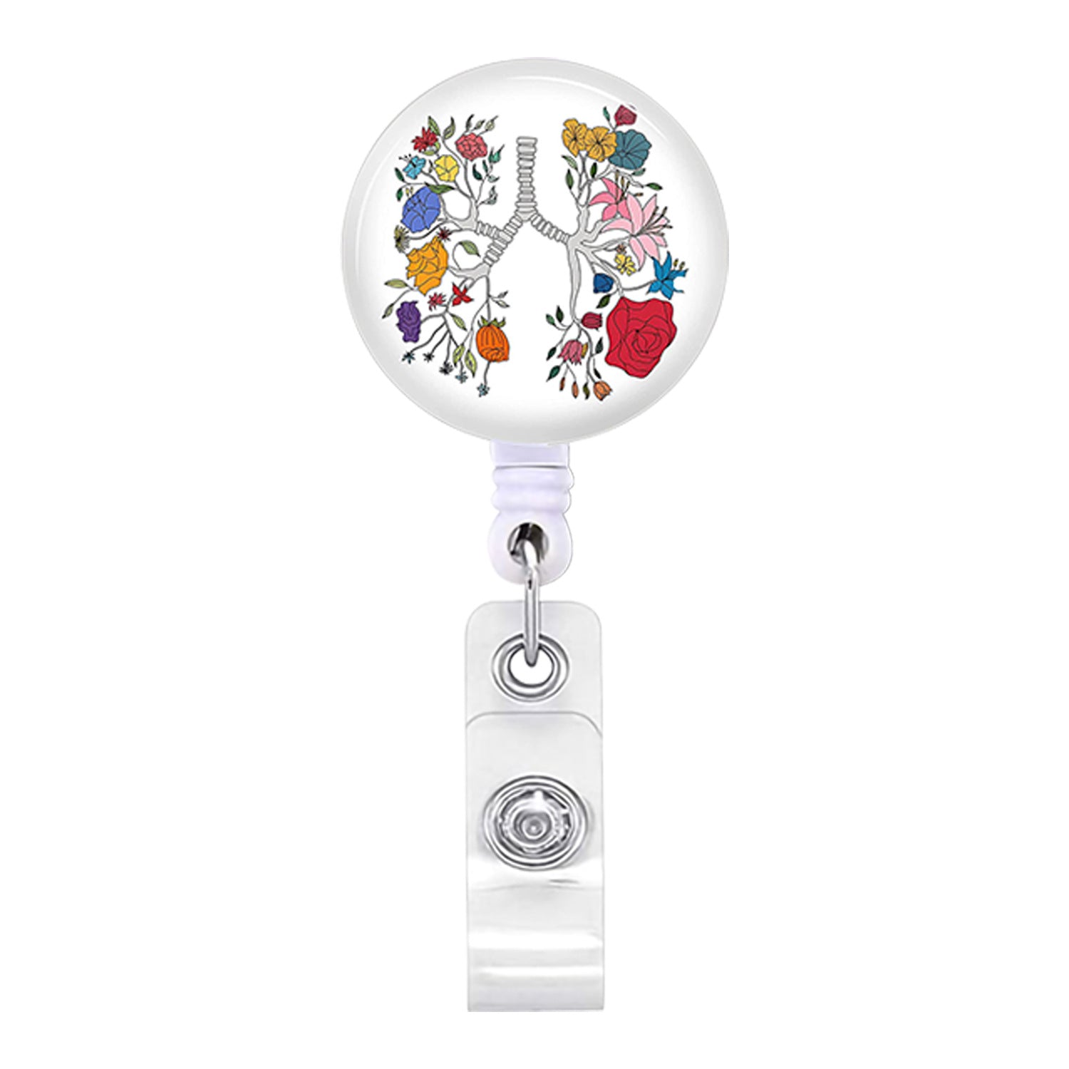 Wholesale Heart Spleen and Lung Brain Badge Reels