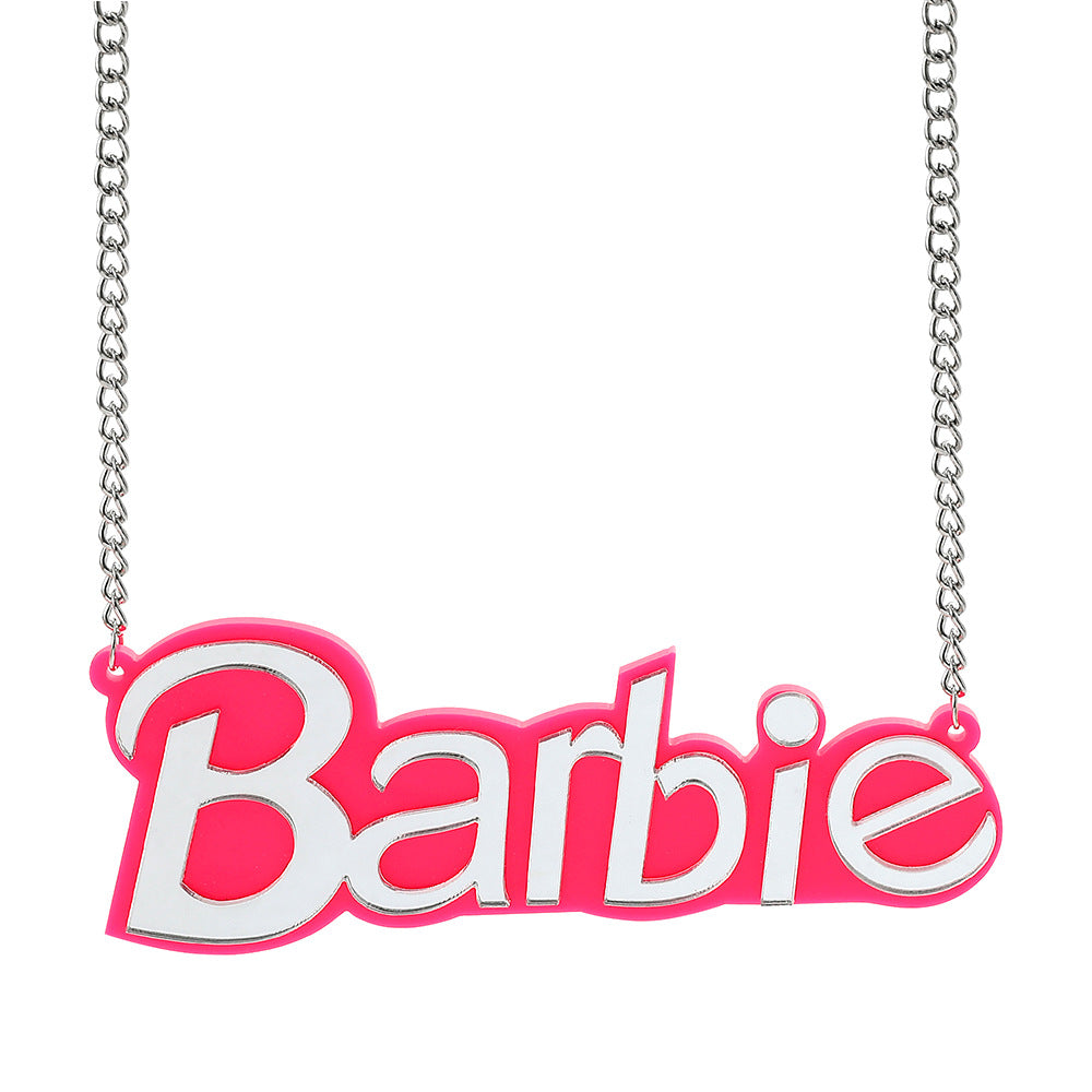 Wholesale Cartoon Anime Cute Titanium Steel Necklaces ACC-NE-YBY005