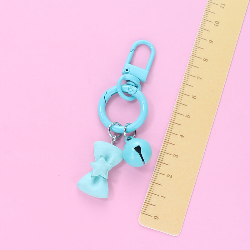 Wholesale Resin Candy Colored Bow Keychain ACC-KC-HuiMei005