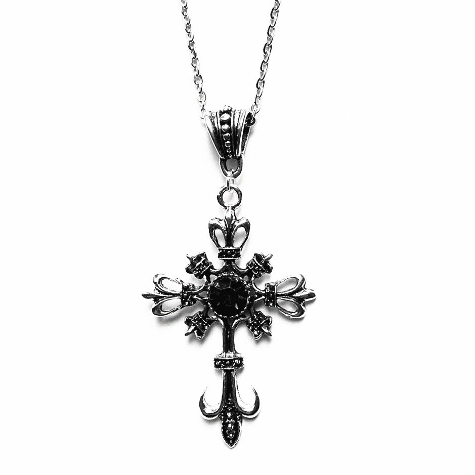 Wholesale Gothic Punk Cross Necklaces ACC-NE-AnMing002