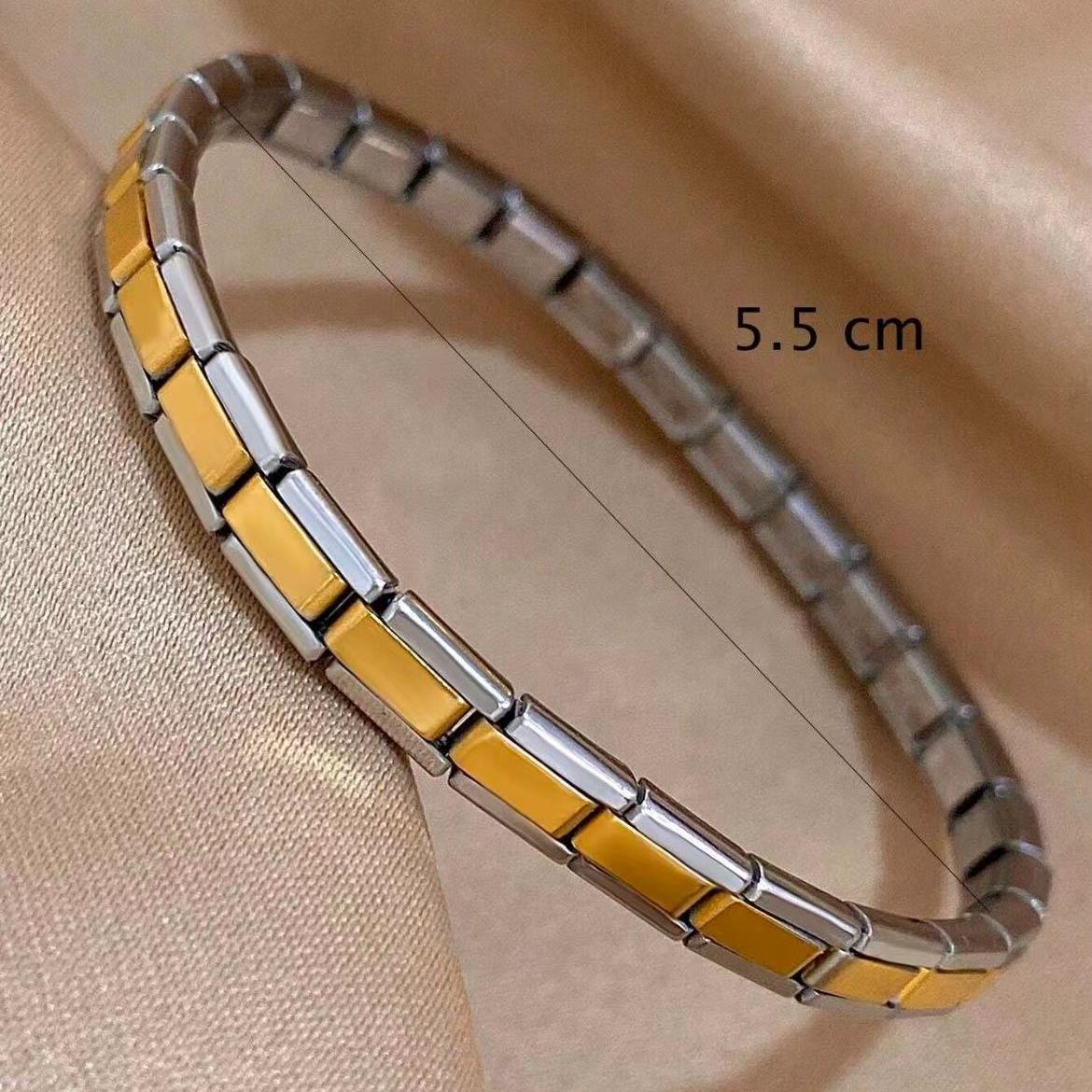 Wholesale Italian Charm Bracelet 5mm / 7mm DIY Splicing Cute Creative Stainless Steel Composable Bracelet