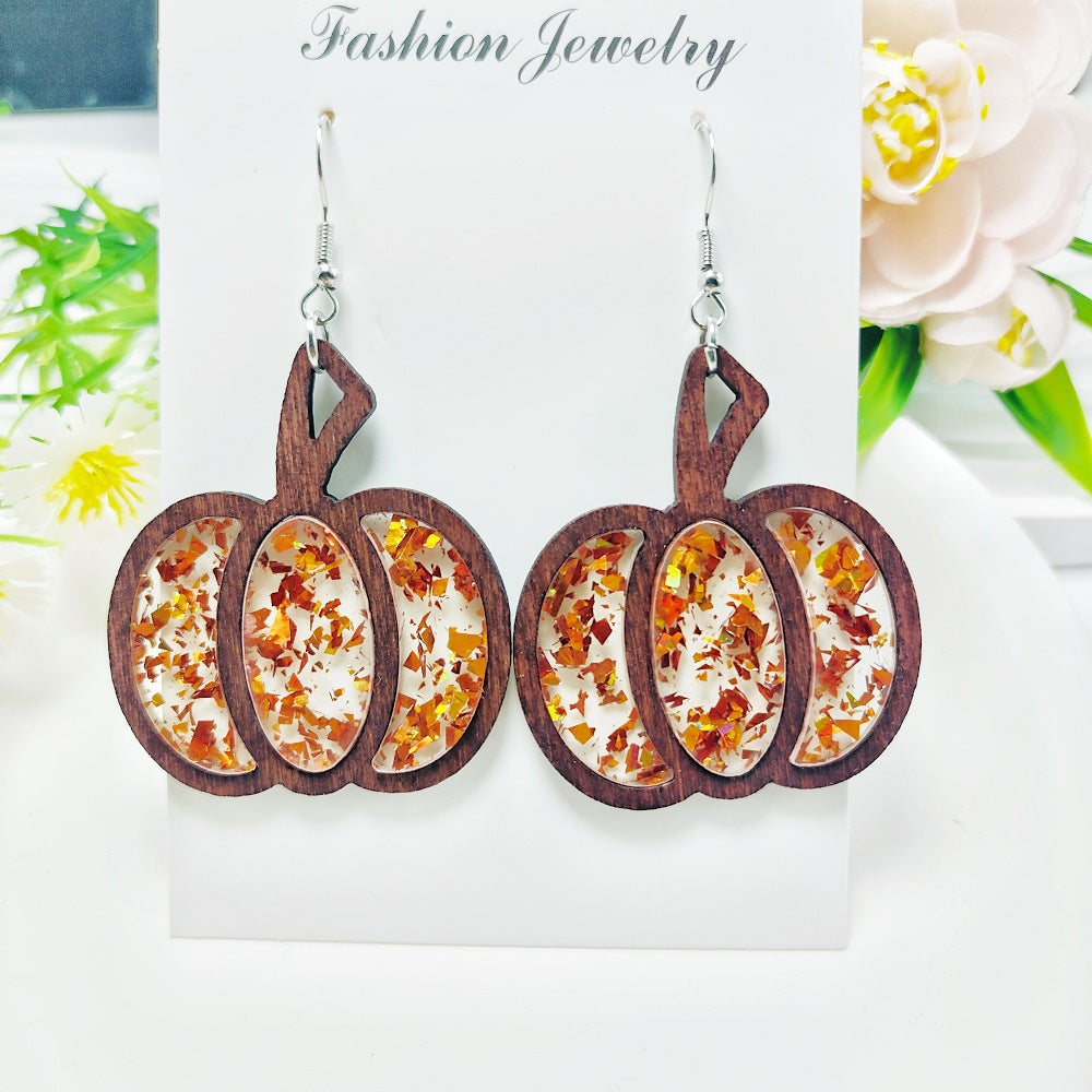 Wholesale Musical Note Acrylic Drop Earrings Fashion Accessory for Women Gift