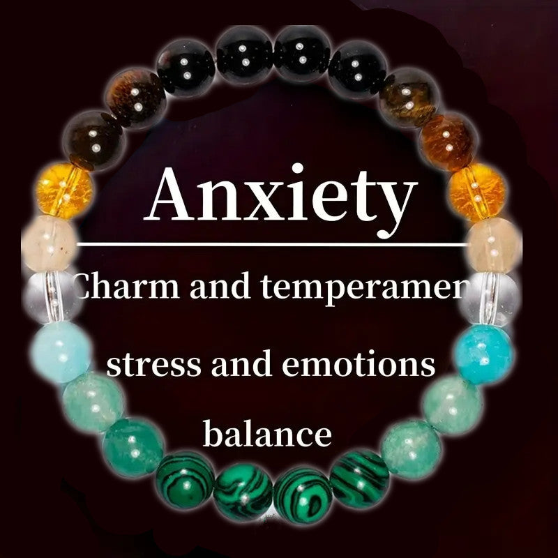 Wholesale  Natural Stone Tiger Eye Stone Crystal Agate Bracelet