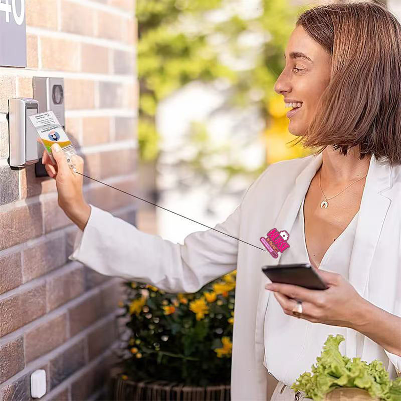 Wholesale Acrylic Badge Scroll Clip for Hospital Staff  Badge Reels