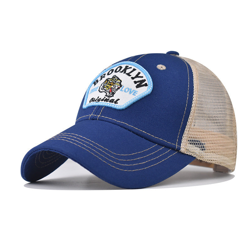 Wholesale Embroidered Tiger Baseball Cap Unisex Breathable Adjustable Trendy Fashion Accessory For Gift And Boutique Resale