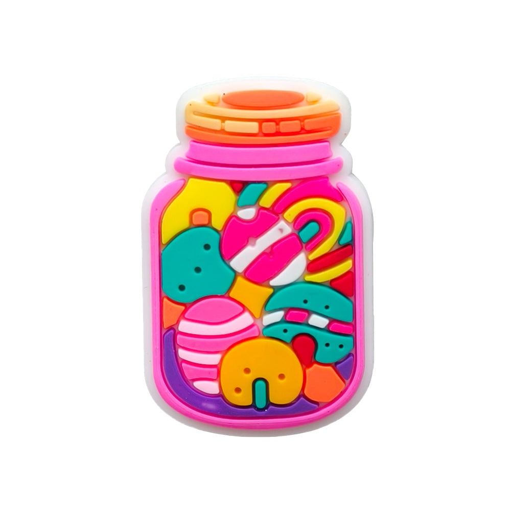 Wholesale Random 10pcs Cute Cartoon Candy Series Shoe Accessories Shoe Charms