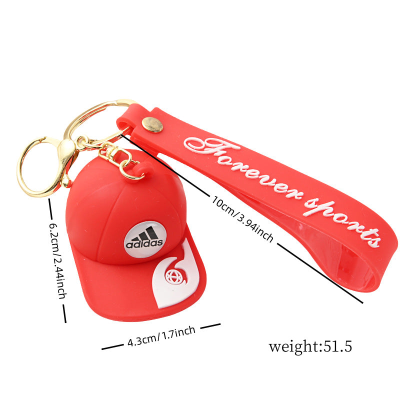 Wholesale Spot Soft Rubber Hat DollCartoon Pendant Keychain ACCVIP
